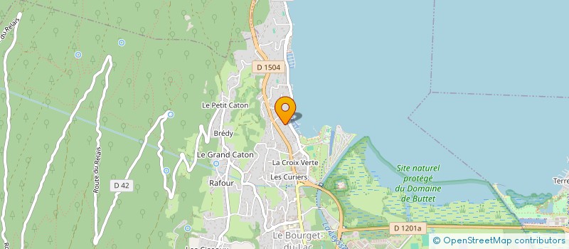 localisation de l'entreprise INDIVISION THEVENIN PERRIER  LE BOURGET-DU-LAC