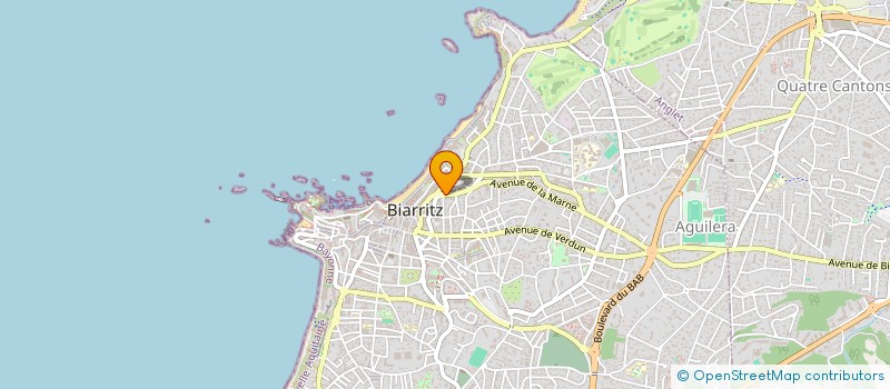 localisation de l'entreprise INDIVISION THEVENOT à BIARRITZ