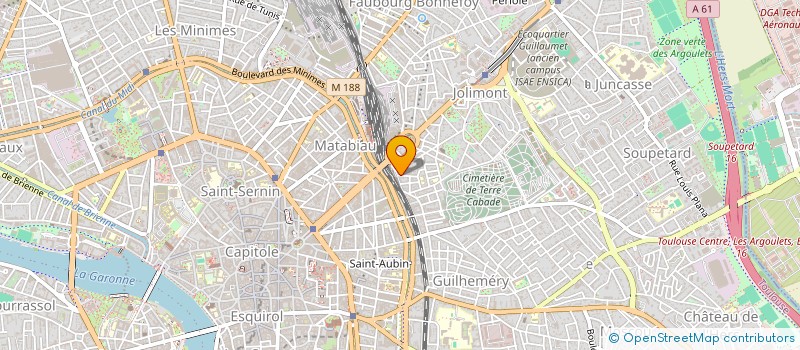 localisation de l'entreprise INDIVISION THEVENT BLANC à TOULOUSE