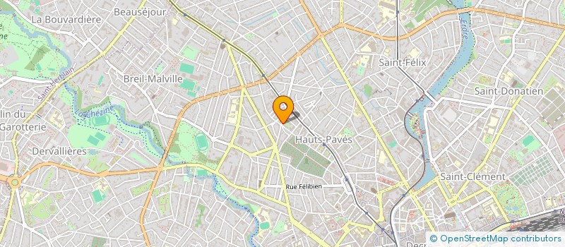 localisation de l'entreprise INDIVISION THIBAUD RENE ET YVES à NANTES