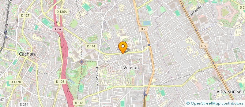 localisation de l'entreprise INDIVISION THIBAULD PALATIN MARIE DEBA à VILLEJUIF