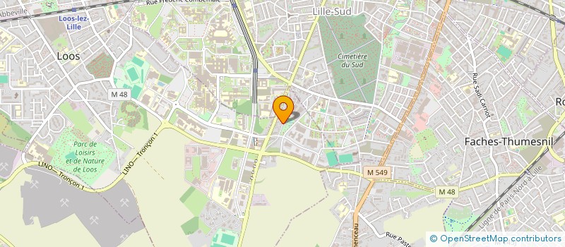 localisation de l'entreprise INDIVISION THIERY VILLAR  LOOS