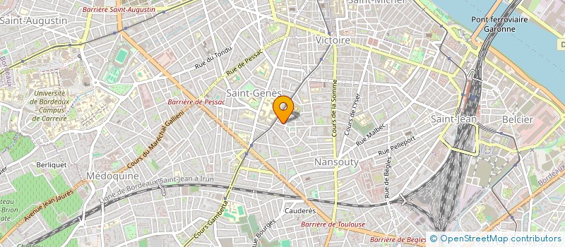 localisation de l'entreprise INDIVISION THILLARD FAVRE  BORDEAUX