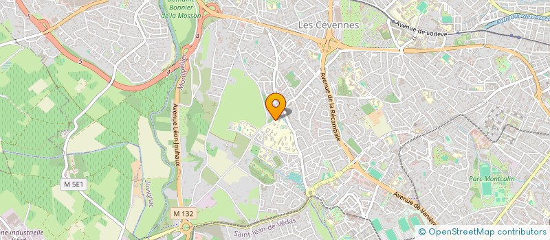 localisation de l'entreprise INDIVISION THIN GUENOT à MONTPELLIER