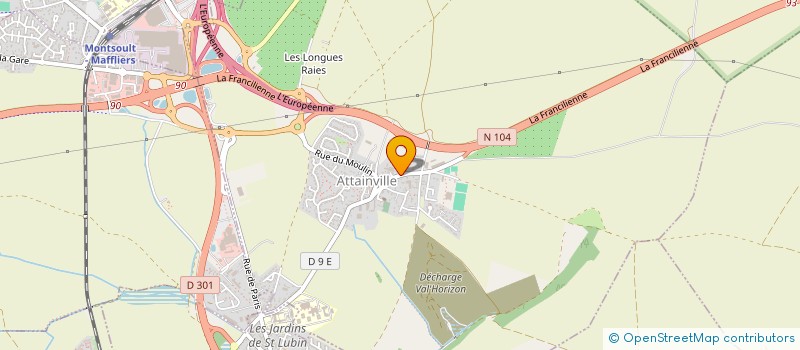 localisation de l'entreprise INDIVISION THIROUIN ANTOINE ET HERVE  ATTAINVILLE