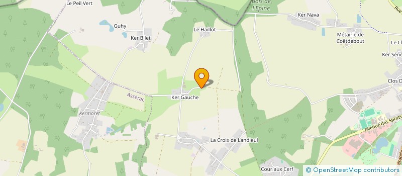 localisation de l'entreprise INDIVISION THOBIE à HERBIGNAC