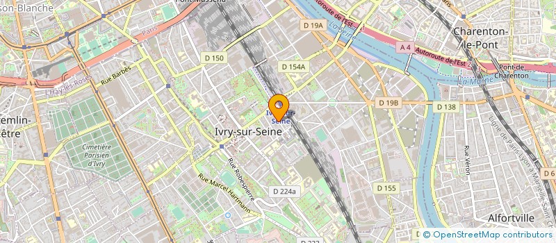 localisation de l'entreprise INDIVISION THOMAS à IVRY-SUR-SEINE