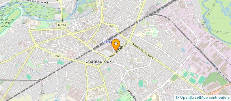 localisation de l'entreprise INDIVISION THOMAS PIERRE MICHEL à CHATEAUROUX