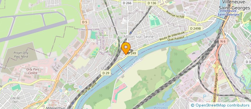 localisation de l'entreprise INDIVISION THOORENS  ABLON-SUR-SEINE