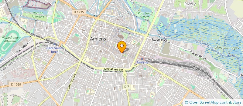 localisation de l'entreprise INDIVISION THOQUENNE à AMIENS