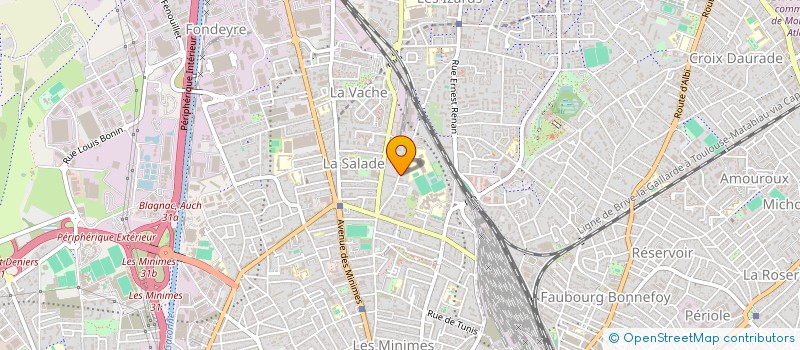 localisation de l'entreprise INDIVISION THORON à TOULOUSE