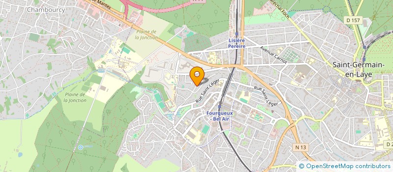 localisation de l'entreprise INDIVISION THOYER  SAINT-GERMAIN-EN-LAYE