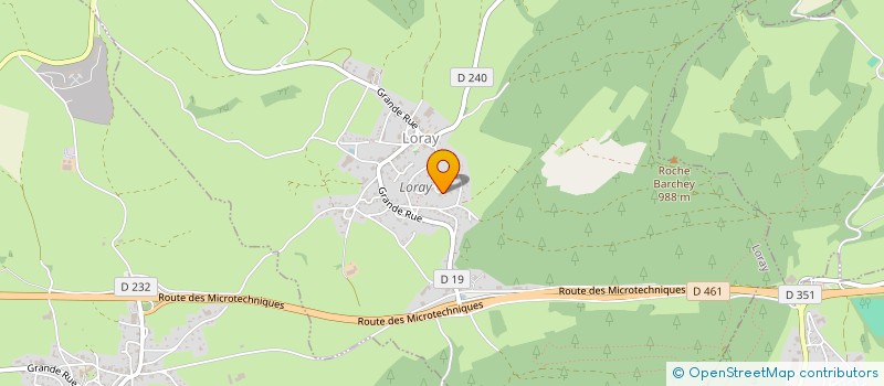 localisation de l'entreprise INDIVISION THUILLIER  ORCHAMPS-VENNES