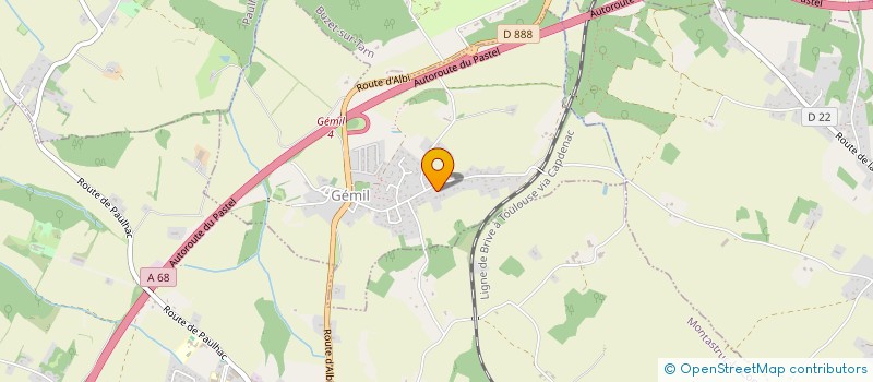 localisation de l'entreprise INDIVISION THURIES  GEMIL