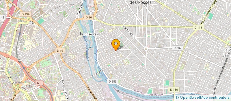 localisation de l'entreprise INDIVISION TILLOCHER à SAINT-MAUR-DES-FOSSES