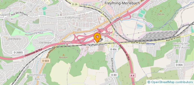 localisation de l'entreprise INDIVISION TILLY  BETTING