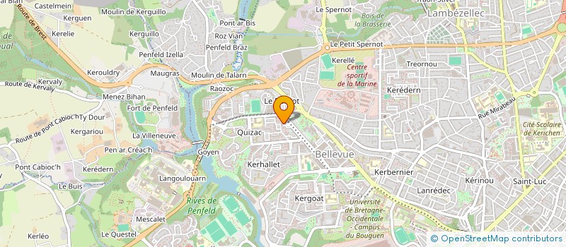 localisation de l'entreprise INDIVISION TILLY - LE HIR à BREST