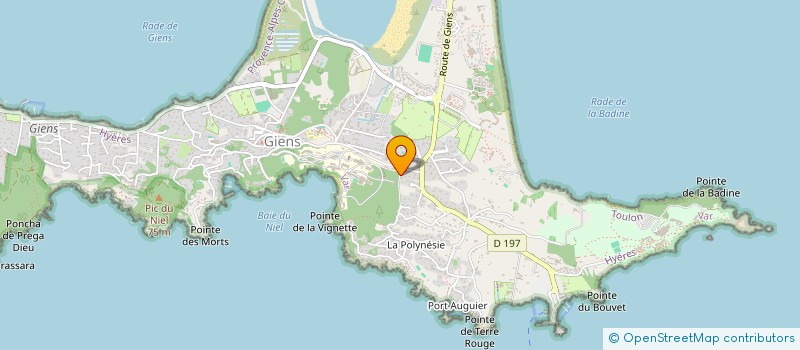 localisation de l'entreprise INDIVISION TINDEL à HYERES