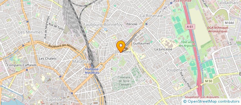 localisation de l'entreprise INDIVISION TINE  TOULOUSE