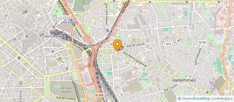 localisation de l'entreprise INDIVISION TIQUET SALOMEZ à LILLE