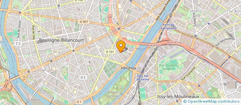 localisation de l'entreprise INDIVISION TIRAMANI-COULPIER à BOULOGNE-BILLANCOURT