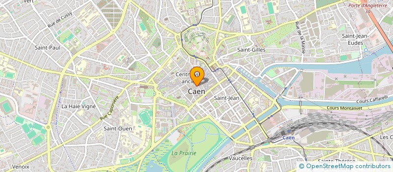 localisation de l'entreprise INDIVISION TIRARD BUSNEL  CAEN