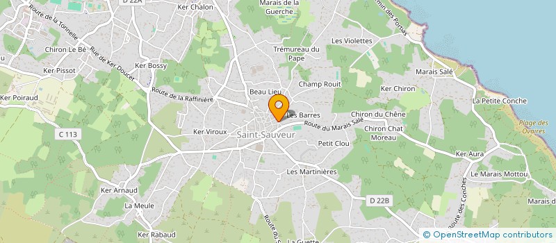 localisation de l'entreprise INDIVISION TIRBAR  L'ILE-D'YEU