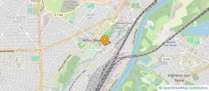 localisation de l'entreprise INDIVISION TIRILLY DA SILVA  ATHIS-MONS