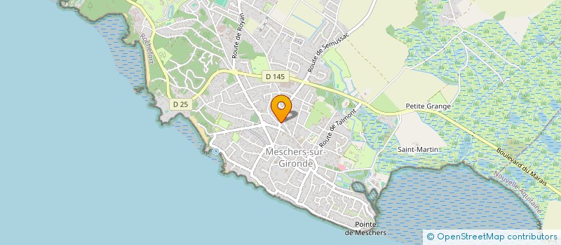 localisation de l'entreprise INDIVISION TIRILLY - DEGALLE-GUIGNARD  MESCHERS-SUR-GIRONDE