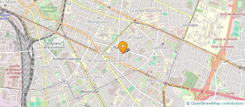 localisation de l'entreprise INDIVISION TISON GIBAUD  LYON