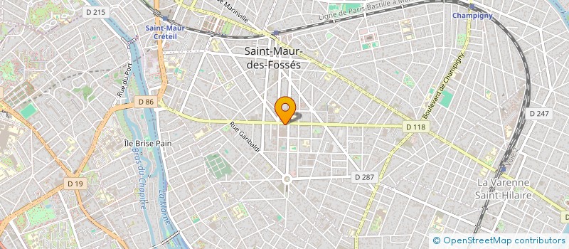 localisation de l'entreprise INDIVISION TOBELEM à SAINT-MAUR-DES-FOSSES