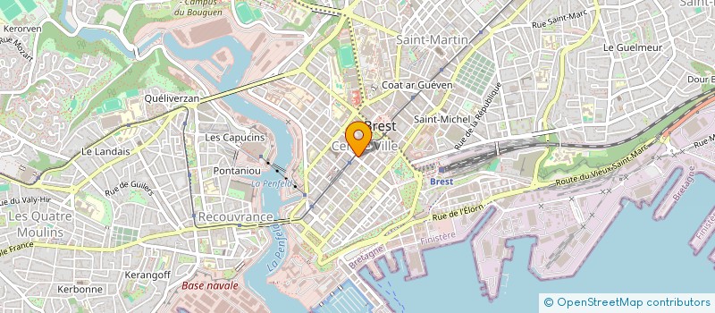 localisation de l'entreprise INDIVISION TOCAIER  BREST