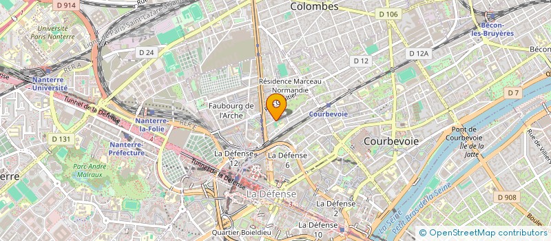localisation de l'entreprise INDIVISION TONG PHUNG FUNG à COURBEVOIE