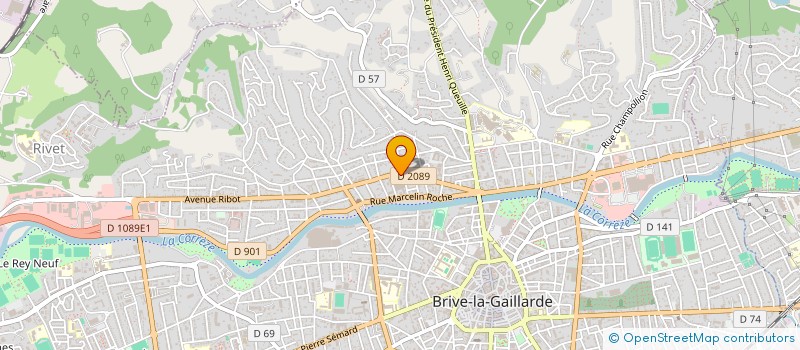 localisation de l'entreprise INDIVISION TONKAM  BRIVE-LA-GAILLARDE