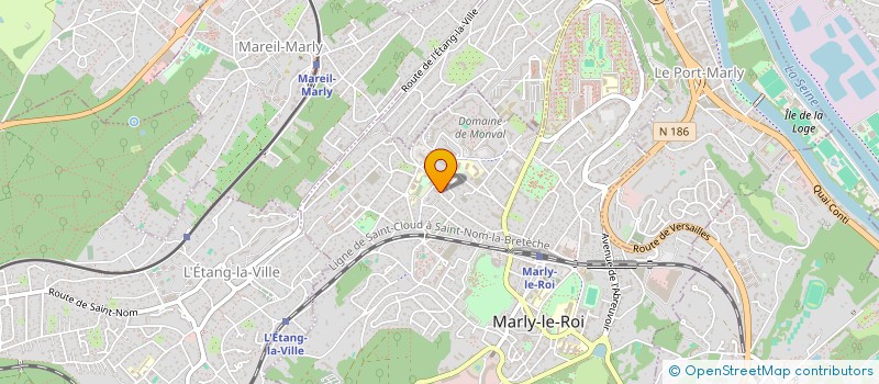 localisation de l'entreprise INDIVISION TONNELLIER  MARLY-LE-ROI