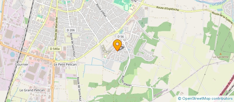 localisation de l'entreprise INDIVISION TORDEUR GUIGOU  MONTELIMAR