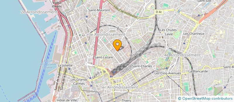localisation de l'entreprise INDIVISION TORDJMAN/SUBERVIE à MARSEILLE