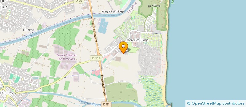 localisation de l'entreprise INDIVISION TORREILLES  TORREILLES