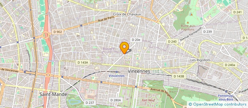 localisation de l'entreprise INDIVISION TORRELLI ASSELINE à VINCENNES