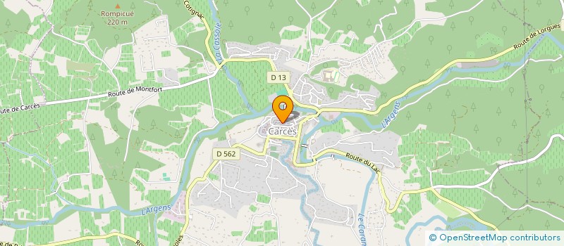 localisation de l'entreprise INDIVISION TORTORA LIENNE  CARCES