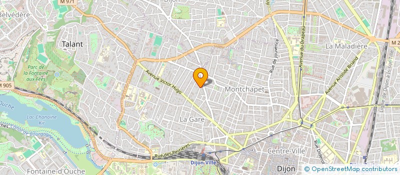 localisation de l'entreprise INDIVISION TOSELLINI - JUVIN à DIJON
