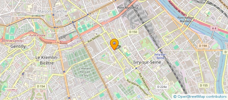 localisation de l'entreprise INDIVISION TOTI GUIGNIER  IVRY-SUR-SEINE