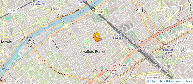 localisation de l'entreprise INDIVISION TOUBIANA JENNY ET RATON ANTHONY à LEVALLOIS-PERRET