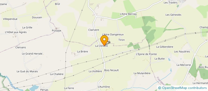 localisation de l'entreprise INDIVISION TOUCHET LEPELTIER à COULIMER