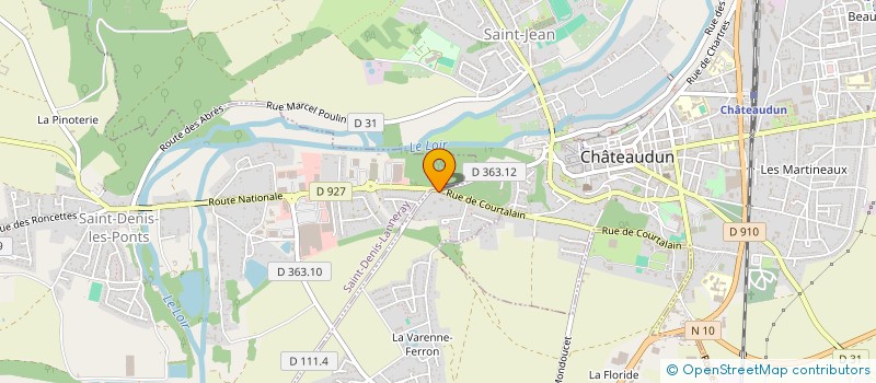 localisation de l'entreprise INDIVISION TOUCHET MALEPART HENRIETTE à LA CHAPELLE-DU-NOYER