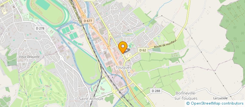 localisation de l'entreprise INDIVISION TOUQUES  TOUQUES