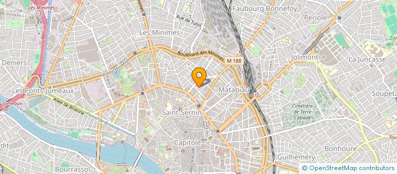 localisation de l'entreprise INDIVISION TOURAILLE à TOULOUSE