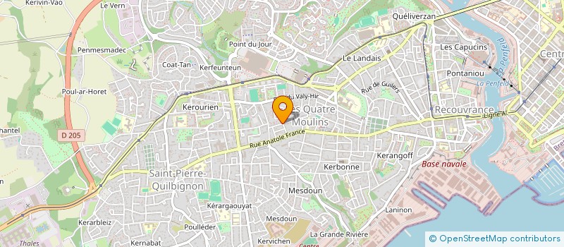 localisation de l'entreprise INDIVISION TOURETTE BOILEAU à BREST
