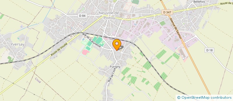 localisation de l'entreprise INDIVISION TOURNADE  NEUVILLE-DE-POITOU