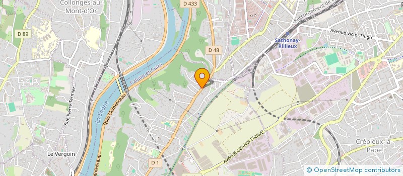 localisation de l'entreprise INDIVISION TOURNIER  CALUIRE-ET-CUIRE